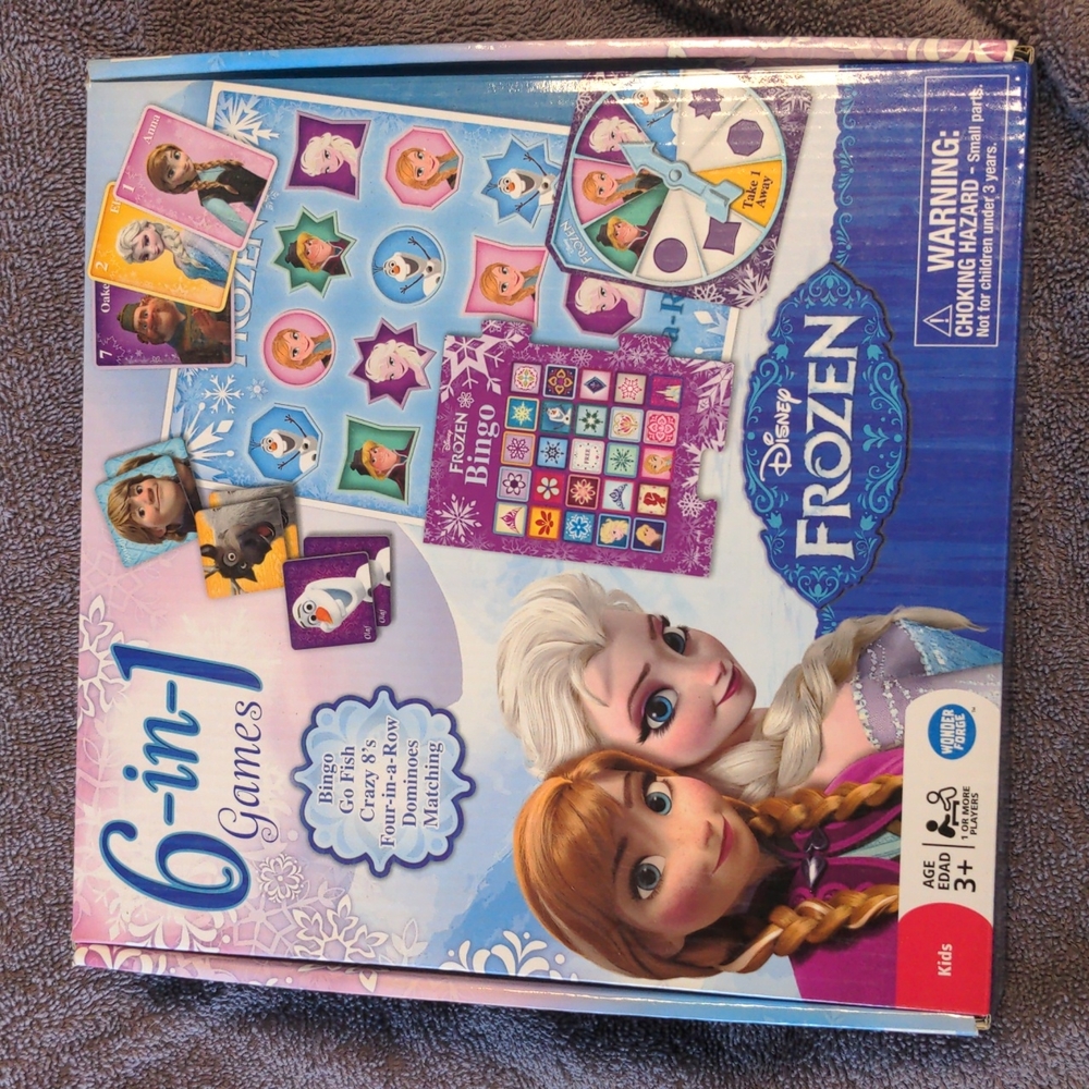 Disney's Frozen 6 games in 1